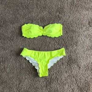 VS Pink Neon Bikini Set